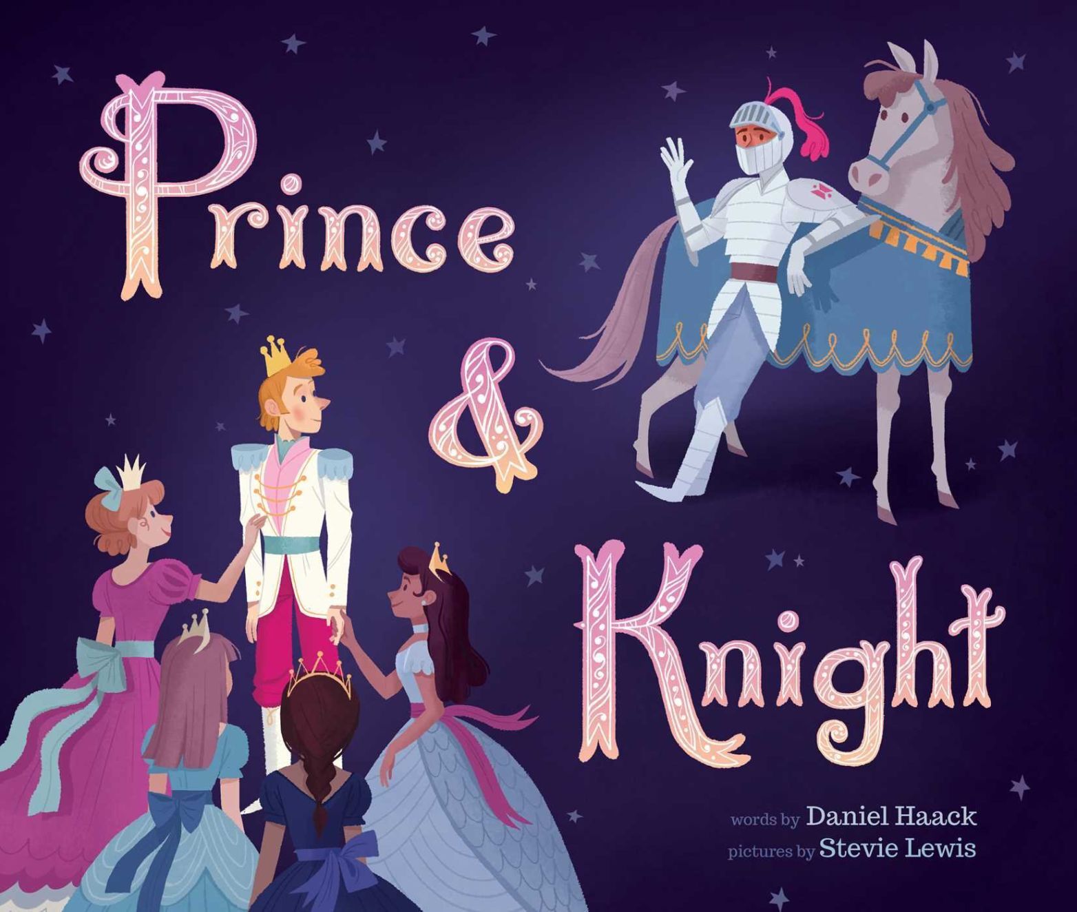 5. Prince & Knight by Daniel Haack, illustrated by Stevie Lewis
